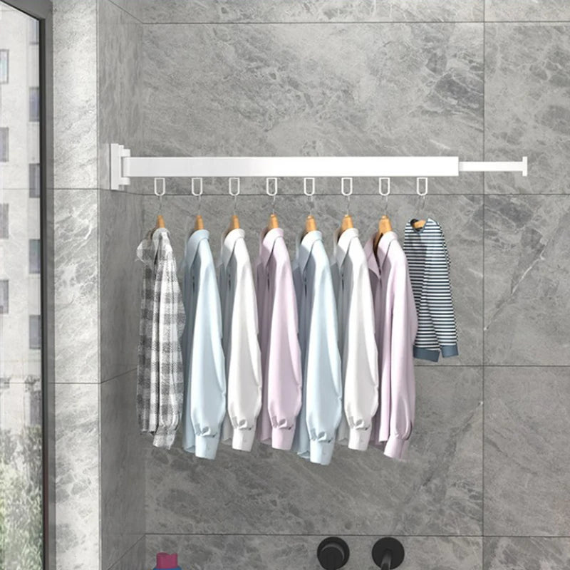 FlexDry Wall Mount Clothes Rack - Saves Space