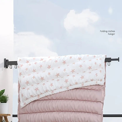 FlexDry Wall Mount Clothes Rack -  Saves Space